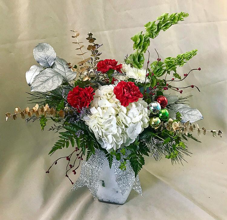 Fun unique vase arrangement